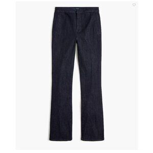 J. Crew Factory Trouser jean in signature stretch (dark rinse wash)